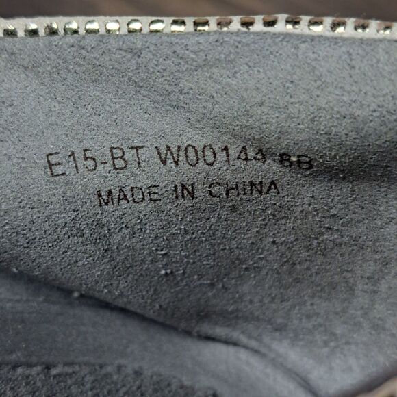 Cole Haan Zerogrand NYC Collab Stagedoor Ballet Flats Women's Sz 8 B GunmetalDot - Picture 8 of 8